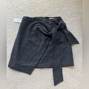 Aritzia mini wrap skirt